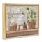 Stupell Industries Comforting Bathroom Spa Still Life Floater Framed Art